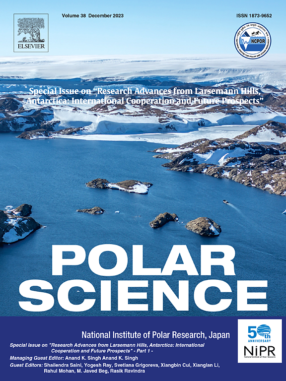 Go to journal home page - Polar Science